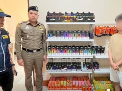 学生市场遭盯上！清莱情侣用LINE卖电子烟被捕