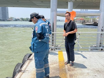 曼谷湄南河发现捆绑男女尸体，死因待查