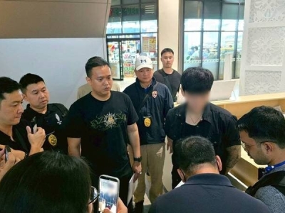 红通人员栽了！31岁韩国男子在曼谷被捕，涉电诈及持毒多罪