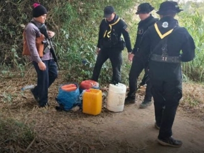 小额走私也难逃法眼！泰国边防打击汽油跨境