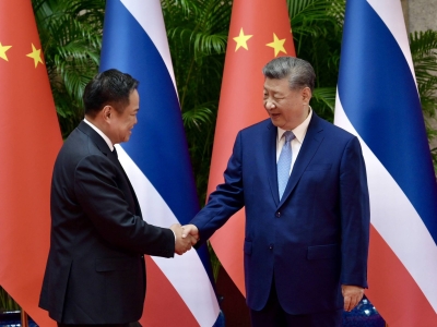 阿努廷会见习近平：欢迎中国高科技企业赴泰投资
