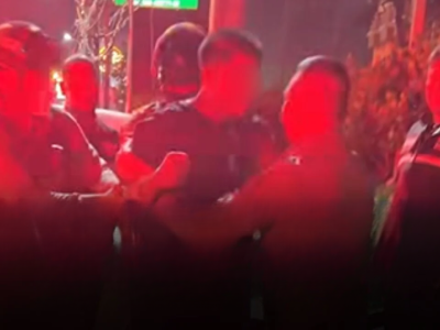 美国士兵在芭堤雅闹事，打人后对警察动手