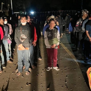 71名柬埔寨民众偷渡泰国边境被拦截