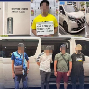 中国人在菲遭敲诈，马来嫌犯被警方火速抓获