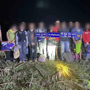 14名泰国网络博彩员工非法越境被逮捕