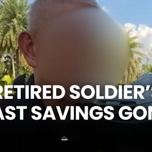 退伍军人被诈骗倾家荡产，只剩30铢度日，含泪报警