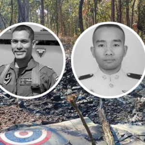 泰空军AT-6训练机坠毁，两名飞行员英勇牺牲