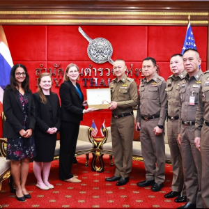 泰警总署联手美方,打击电诈与人口贩运!