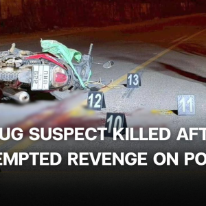 毒品复仇案：嫌犯威胁警官家人遭警方击毙