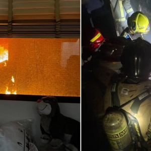 曼谷叻西区三层建筑起火，40岁女子葬身楼梯间