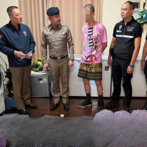 芭提雅男子非法种植大麻被捕，警方查获大量加工设备