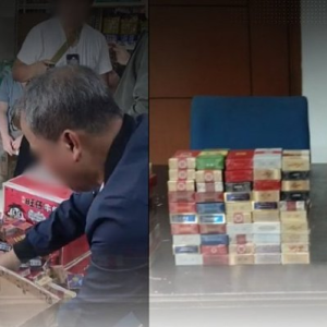 菲律宾打击非法烟草，帕赛一中国超市被端