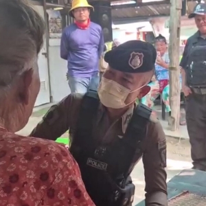 泰国男子精神失常关押外祖母数小时，警方紧急出动