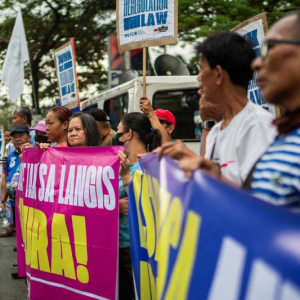 油价翻倍！菲律宾司机上街游行抗议
