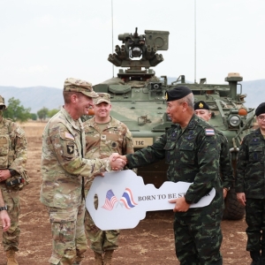 美国向泰国移交17辆斯特瑞克装甲车，强化防务合作