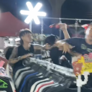 偷衣被当场质问,泰国情侣当场翻脸