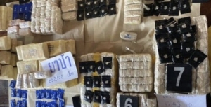 泰国警方破获大型毒品窝点，现场查获88万颗冰毒