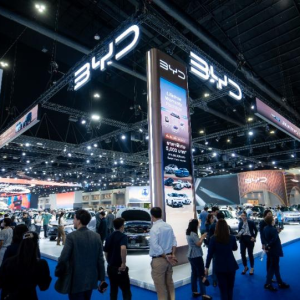 比亚迪17,354辆力压丰田，中国车霸榜泰国！