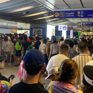 宋干节曼谷轨交爆火！单日破百万客流，远超预期