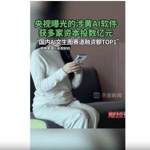 央视曝光：来路不明AI软件可能涉黄+窃密+敲诈
