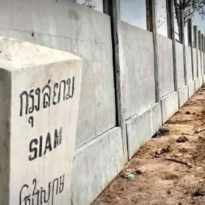 针对东南亚跨境犯罪，泰国在52至54号界碑间修筑坚实围栏