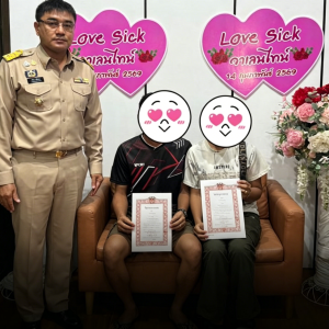 先领证后坐牢！甲米府批准涉毒涉枪嫌犯收押前与女友成婚