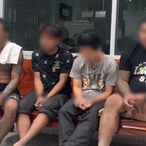深夜捆保安搬空仓库！泰警逮捕4名持刀抢劫电线缅籍犯