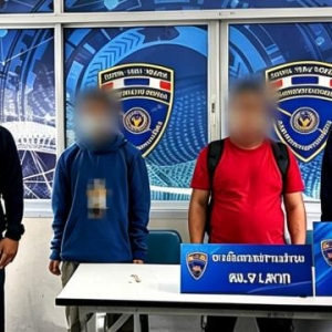 泰国移民局联合警方行动，2名无合法入境记录中国男子被捕
