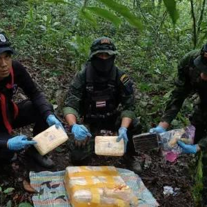 清迈边境凌晨枪战：4名毒贩被击毙，毒品遭扣押