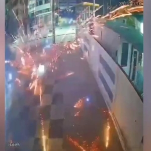 近百发烟花直射酒吧！芭堤雅发生蓄意袭击案，动机不明