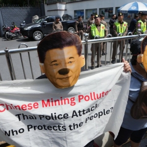 泰国民间团体赴中国大使馆请愿，呼吁关注湄公河流域污染