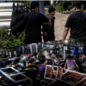 中国工人见执法人员拔腿就跑，泰国警方追查全部落网