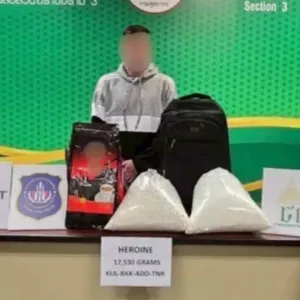 素万那普机场截获海洛因案，南非男子藏毒伪装成咖啡茶包